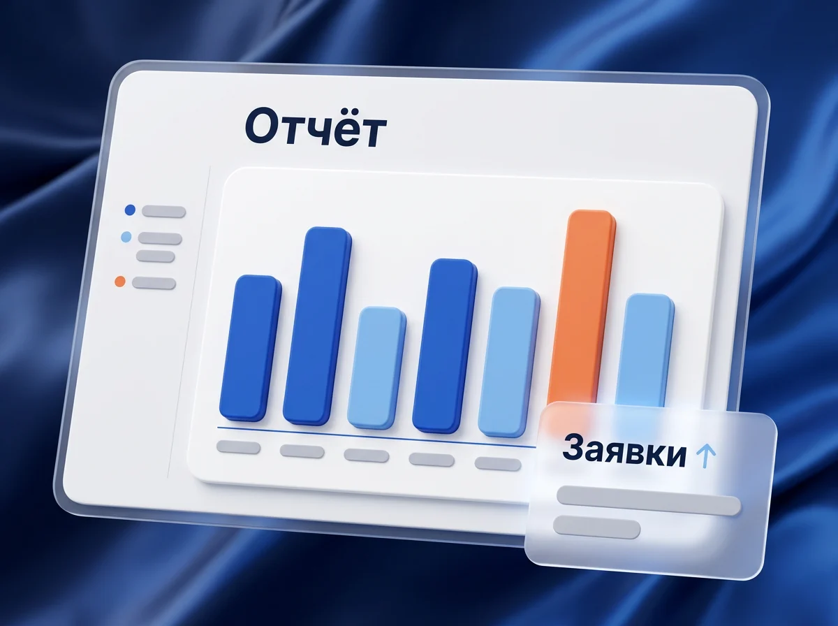 Реклама: отчёт по заявкам